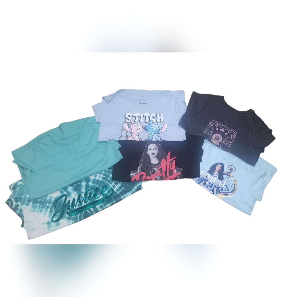 Girls Graphic T-shirt Bundle - Picture 2 of 8
